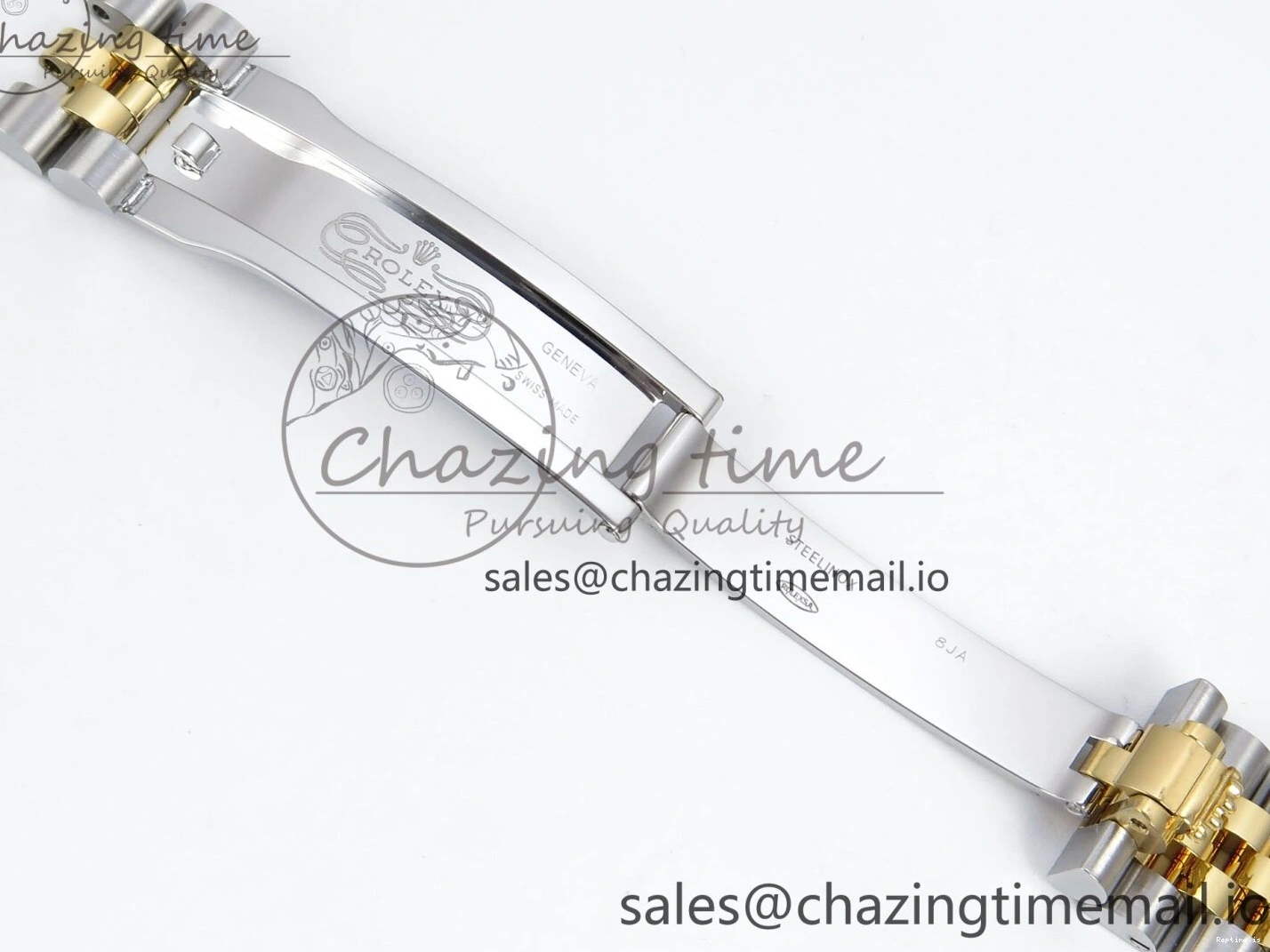 1221 DateJust 31 278273 ARF 1:1 Best Edition 904L Steel Green Roman Diamonds Dial on SS YG Jubilee Bracelet ETA Flexible 572